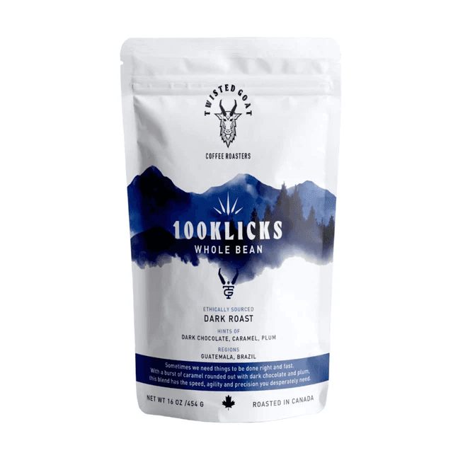 Image of 100 Klicks Dark Roast Coffe Beans