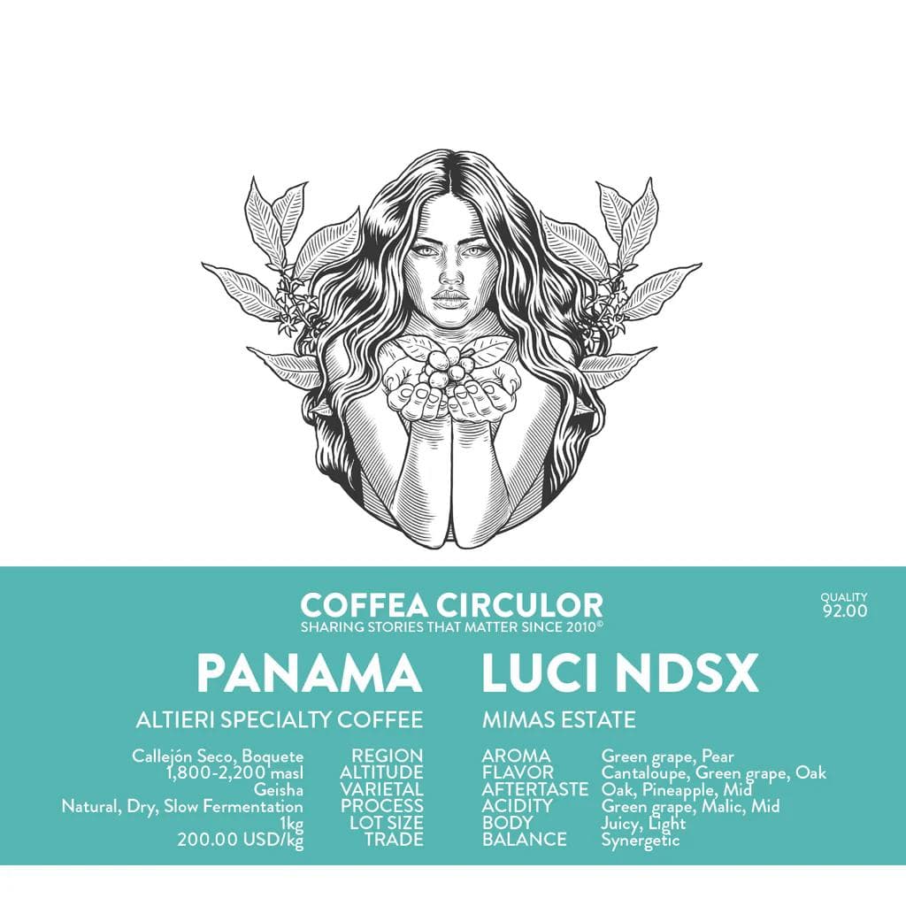 Image of PANAMA Luci Geisha Natural Dry Slow NDSX
