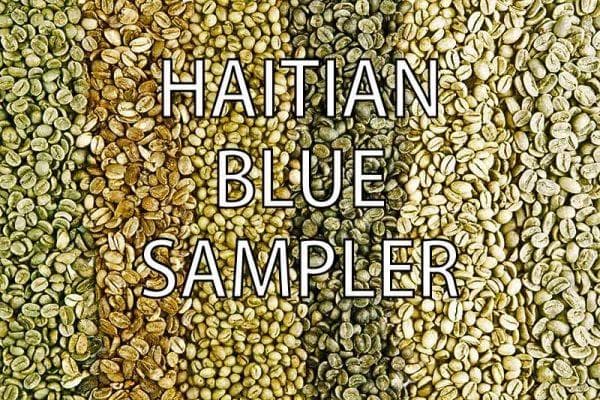 Image of Green Unroasted Haitian BlueTM  Sampler Pack