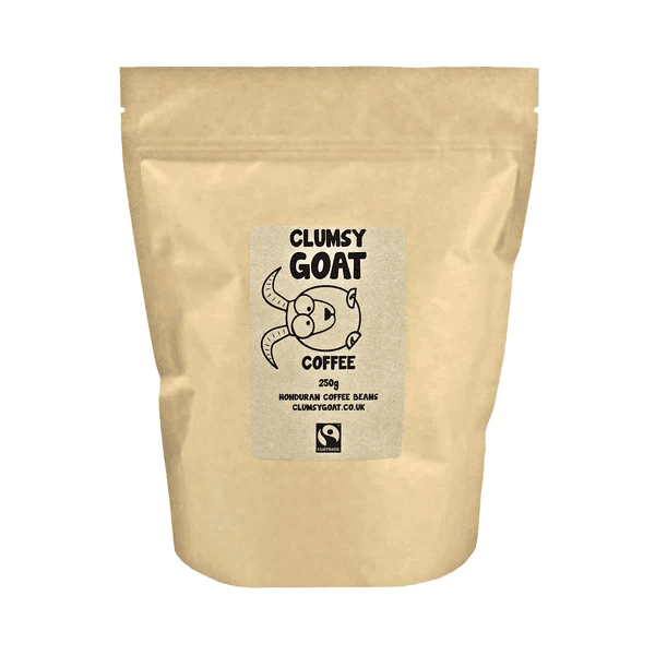 Image of Clumsy Goat Fairtrade Honduran Coffee Beans - 100 Arabica