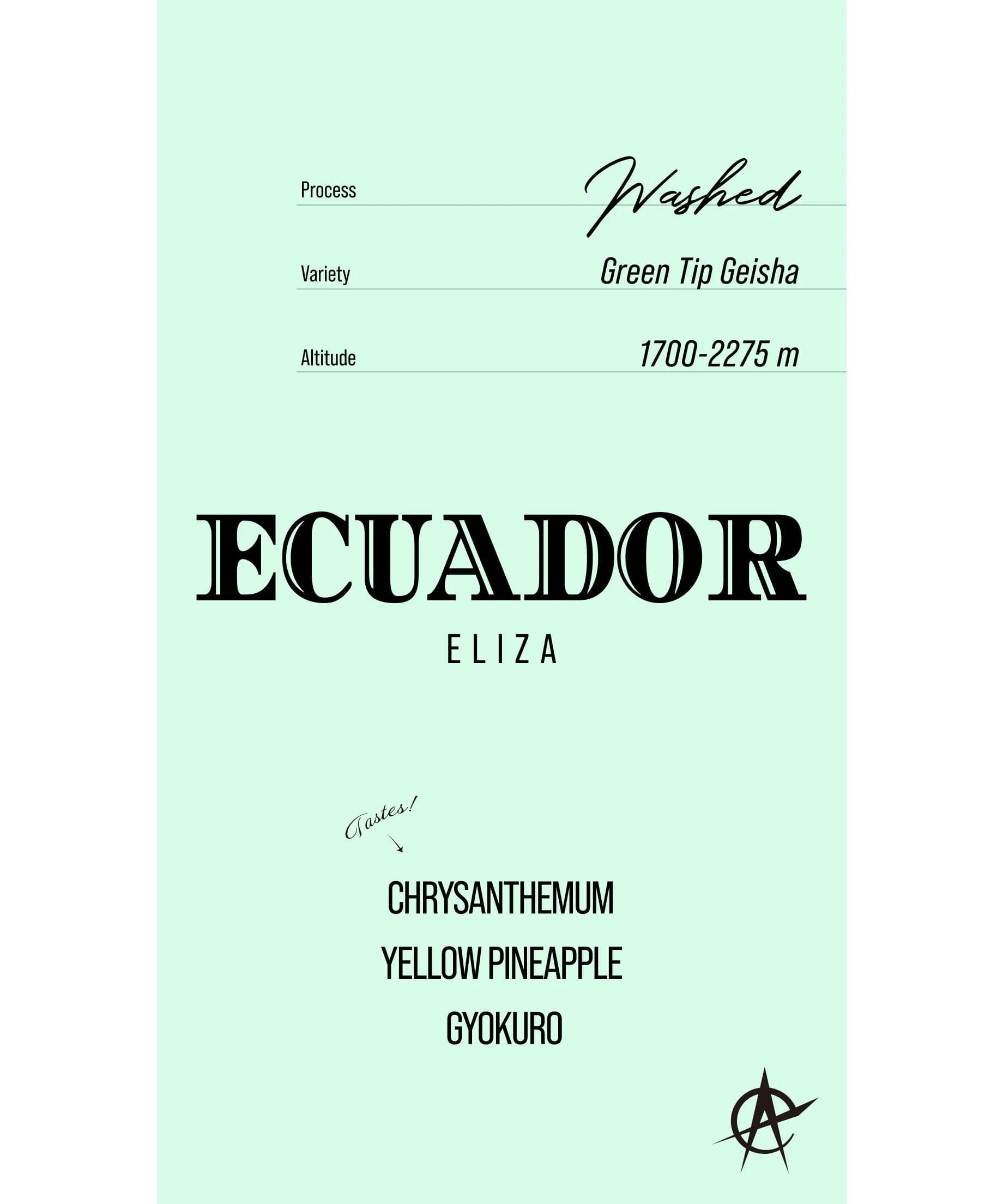 Image of Ecuador Eliza, Green Tip Geisha - Washed