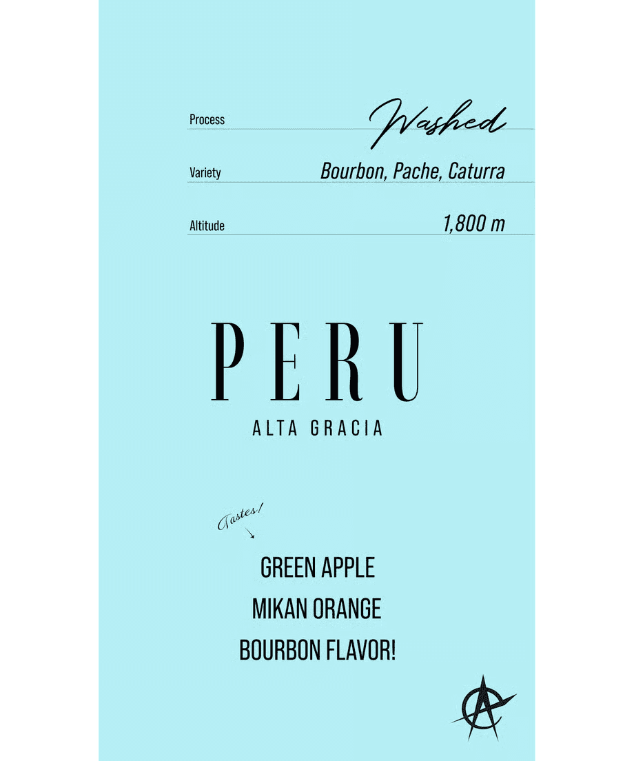 Image of Peru Alta Gracia Bourbon Pache Caturra - Washed