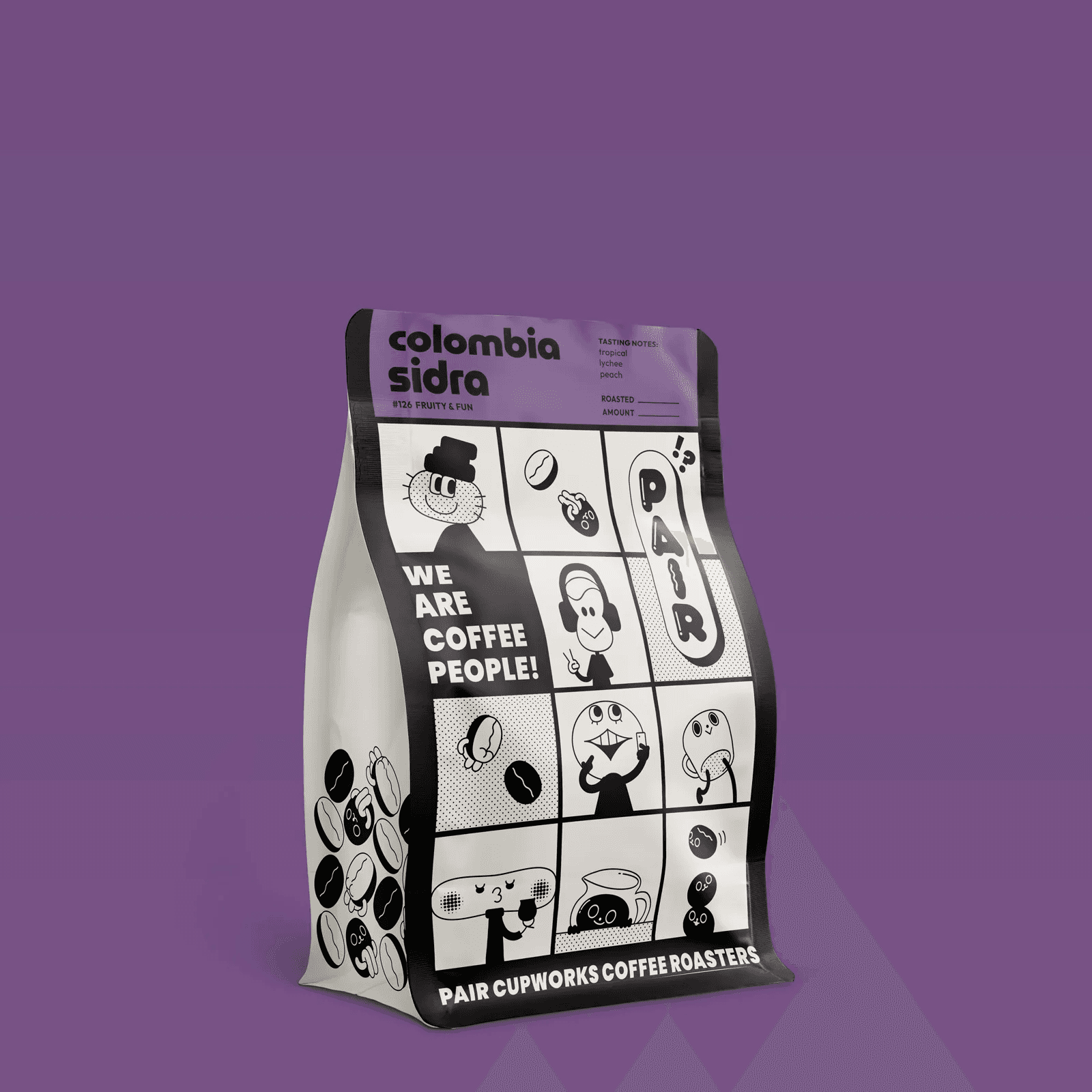 Image of 126 Natural-Processed Sidra Coffee Beans from Colombia