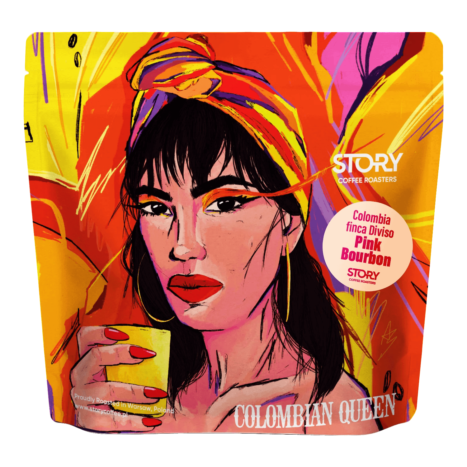 Image of Colombia Finca Diviso - Pink Bourbon - Kawa Ziarnista Swiezo Palona Story Coffee Roasters