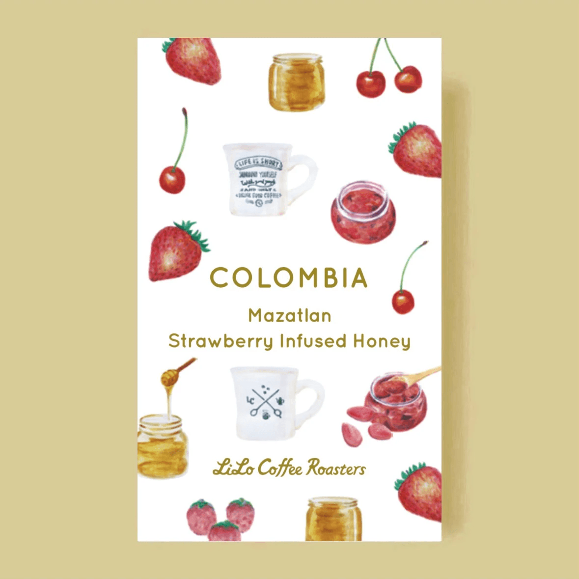 Image of Colombia Mazatlan Luz Helena Strawberry Infused Honey