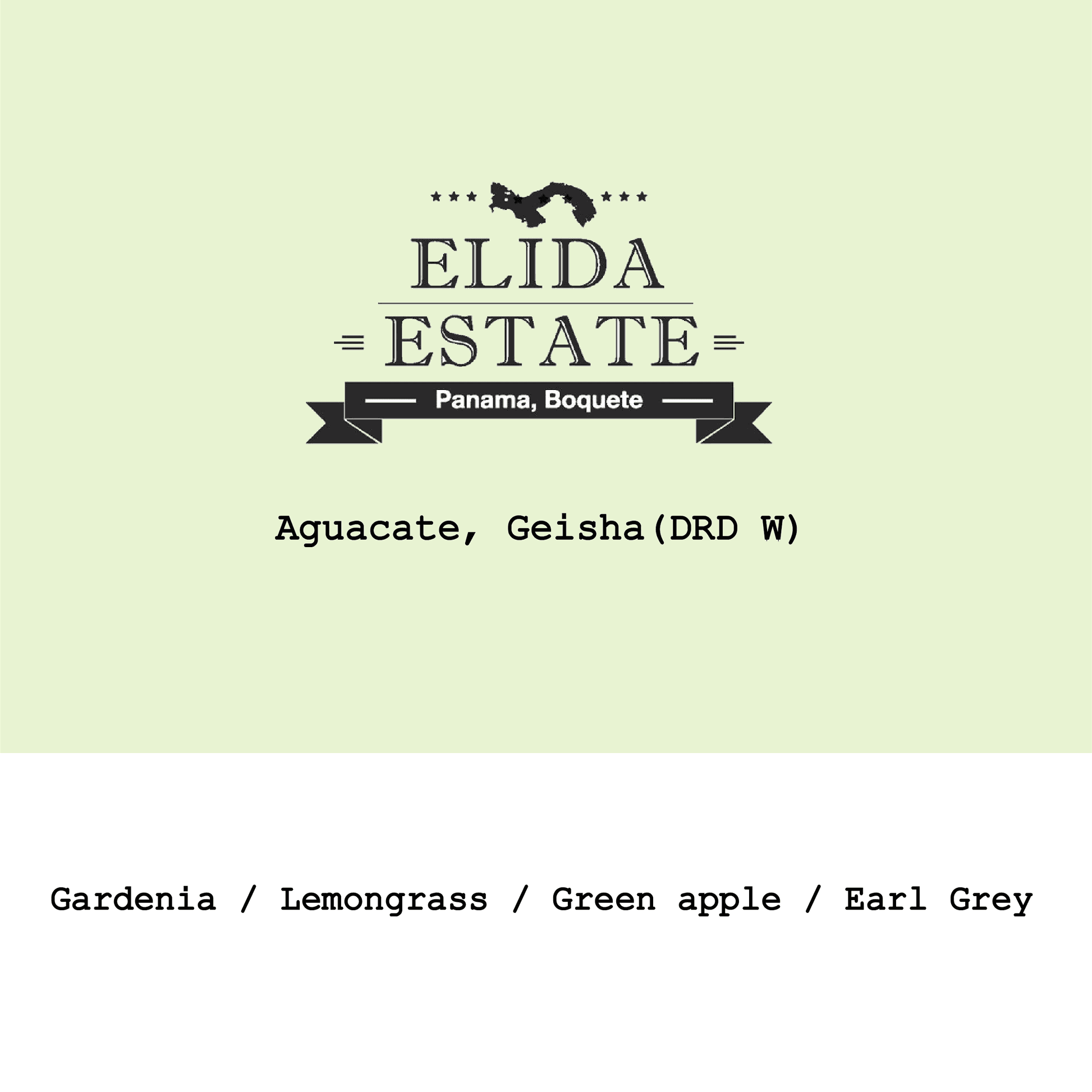 Image of Panama Lamastus Elida Estate Aguacate Green Tip Geisha Drd Washed