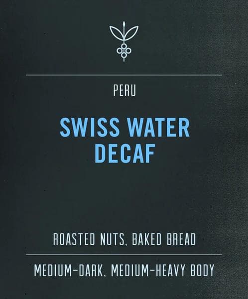 Image of Swiss Water Decaf Coffee