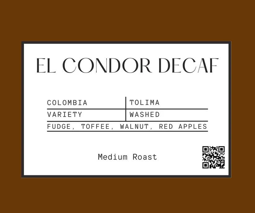 Image of El Condor Decaf