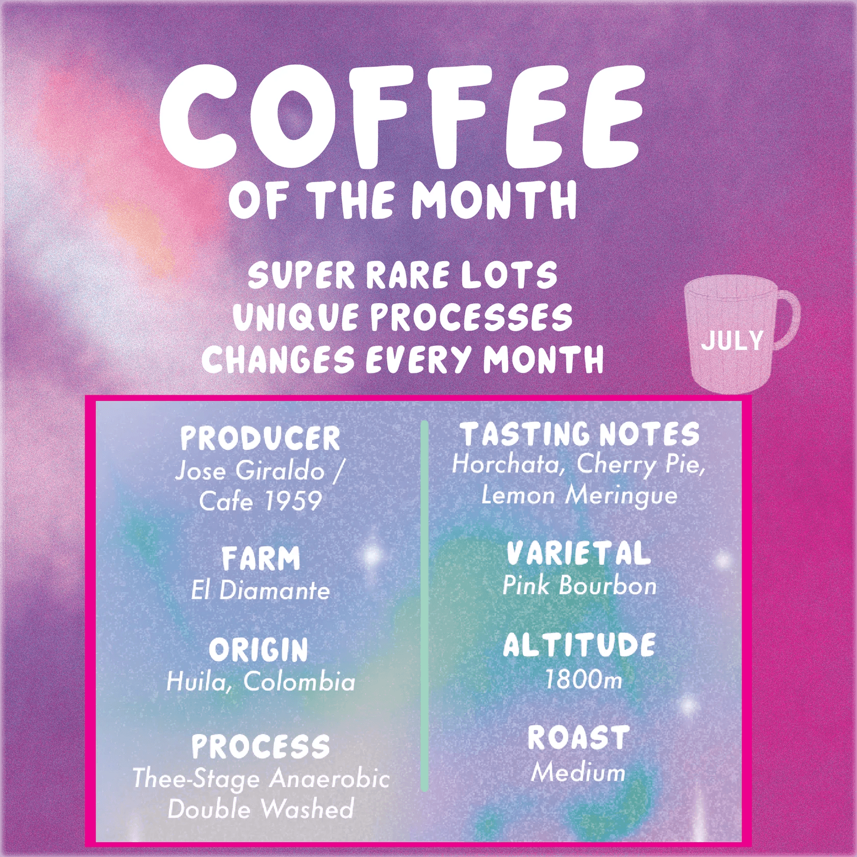 Image of Coffee Of The Month (July)