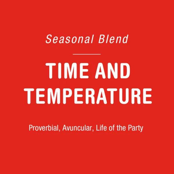 Image of Time & Temperature