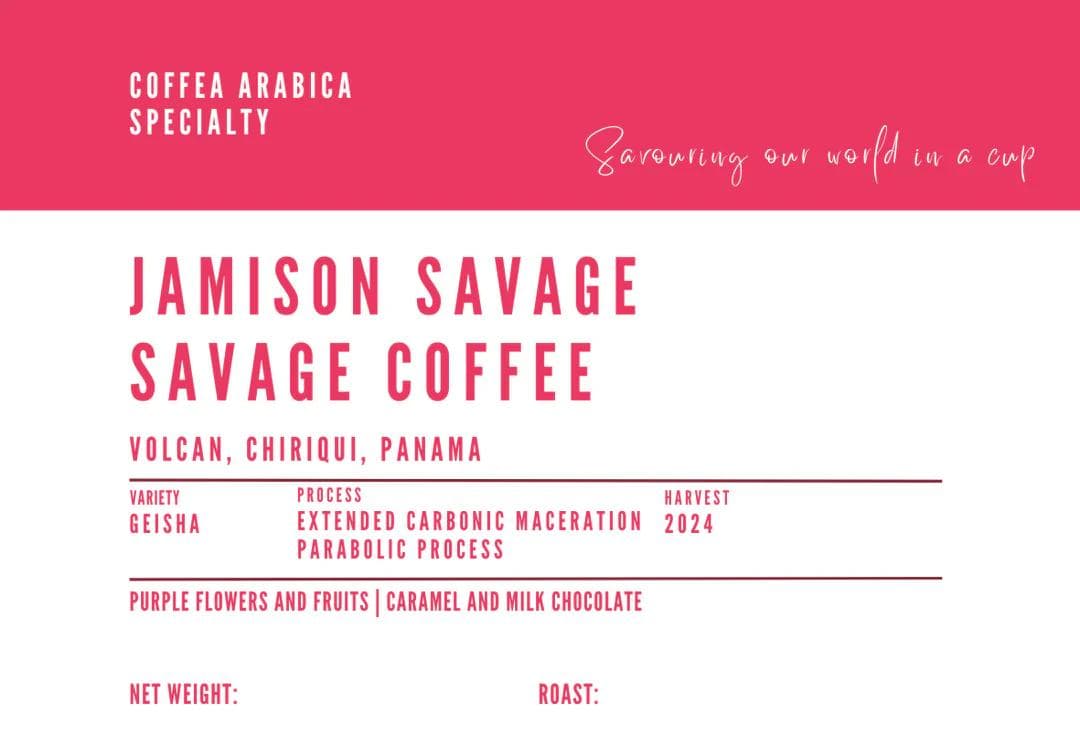 Image of Panama Savage Coffee 