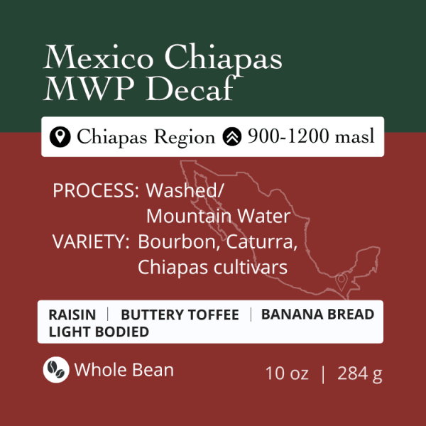 Image of Mexico Chiapas Mwp Decaf Retail