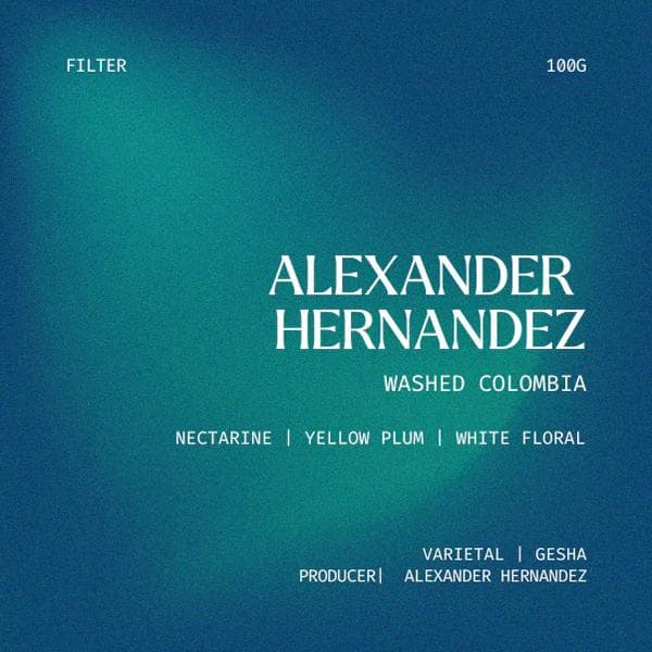 Image of Filter - Alexander Hernandez, Colombia