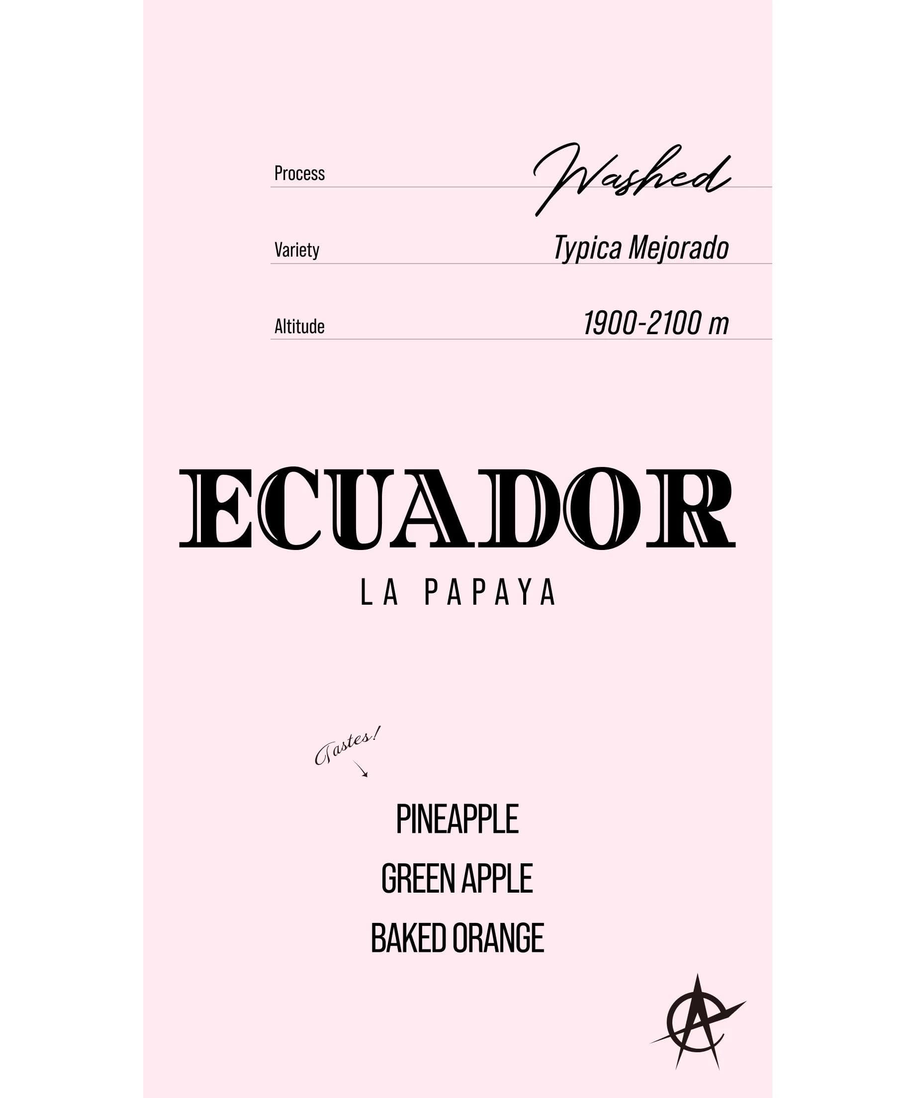 Image of Ecuador La Papaya, Typica Mejorado - Washed