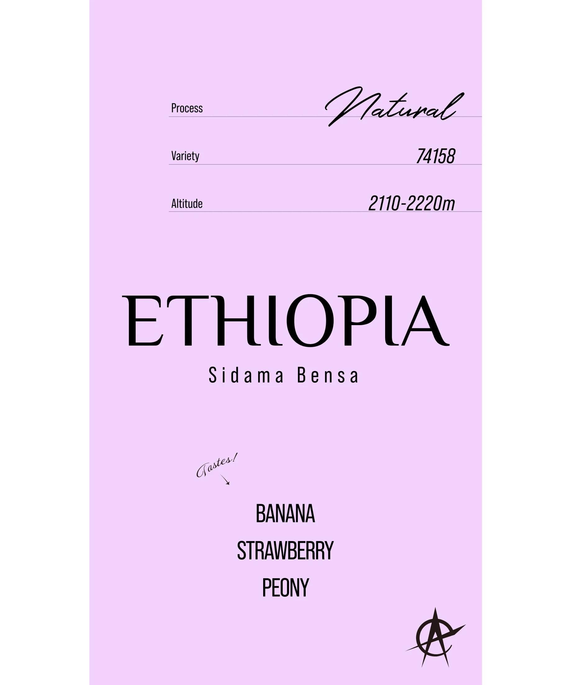 Image of Ethiopia Sidama Bensa, 74158 - Natural