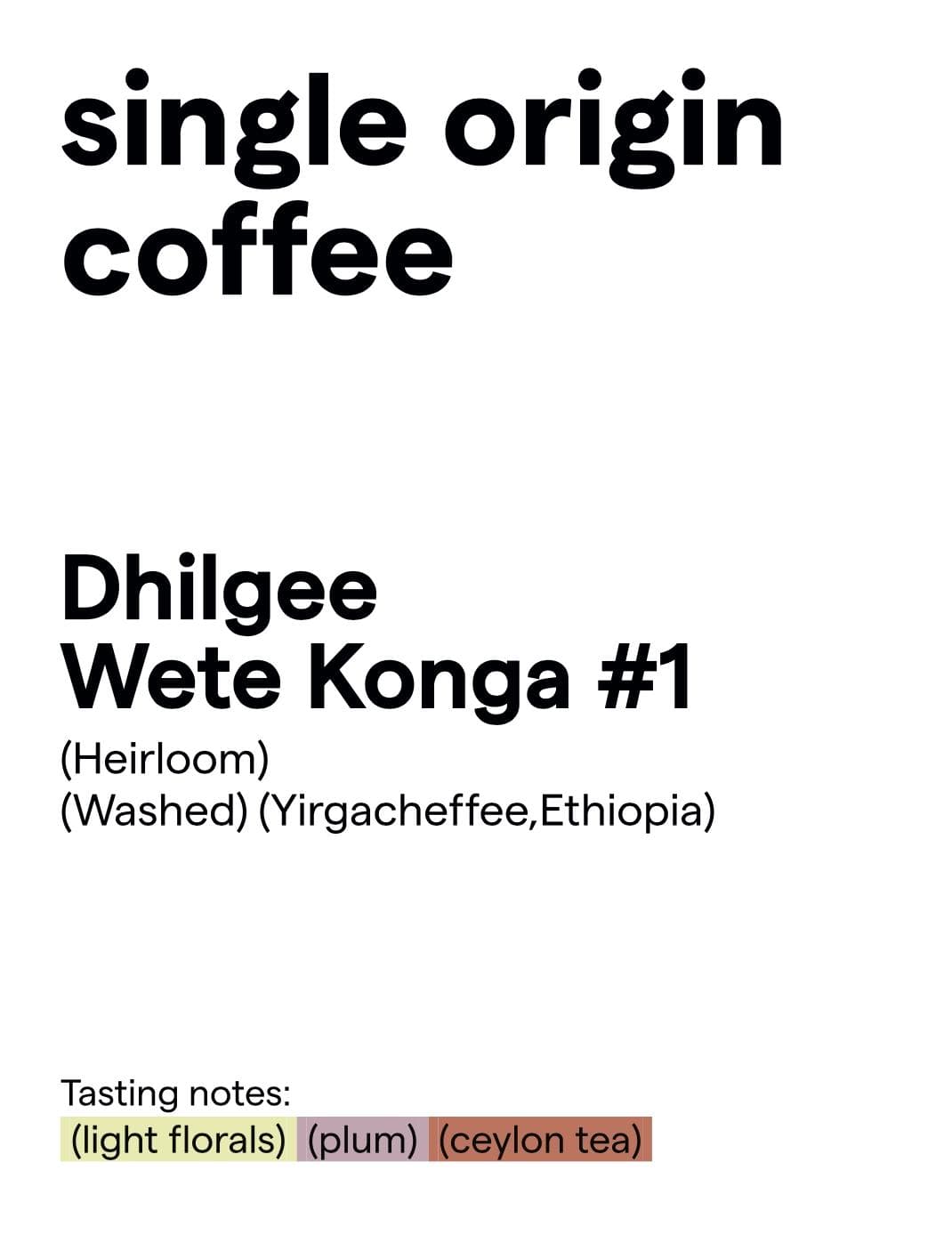 Image of Ethiopia Dhilgee Wete Konga -1