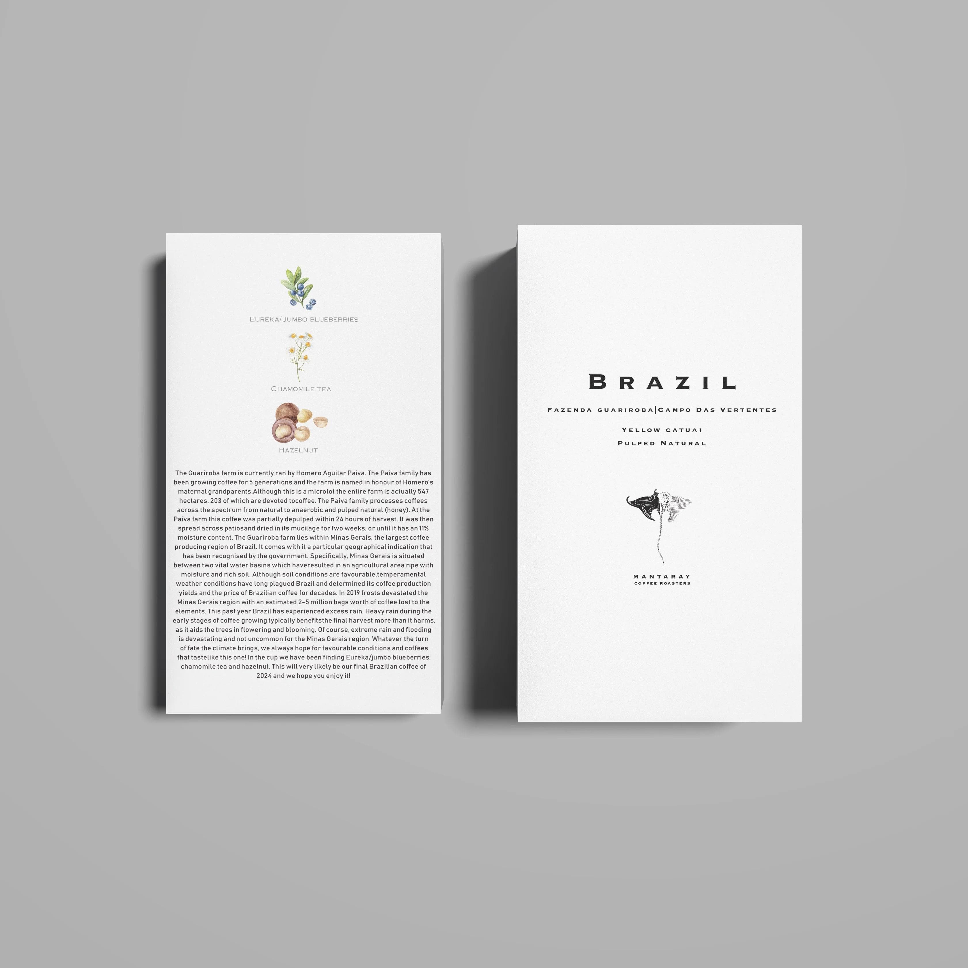 Image of Brazil Fazenda Guariroba| Campo Das Vertentes (Single Origin Filter)