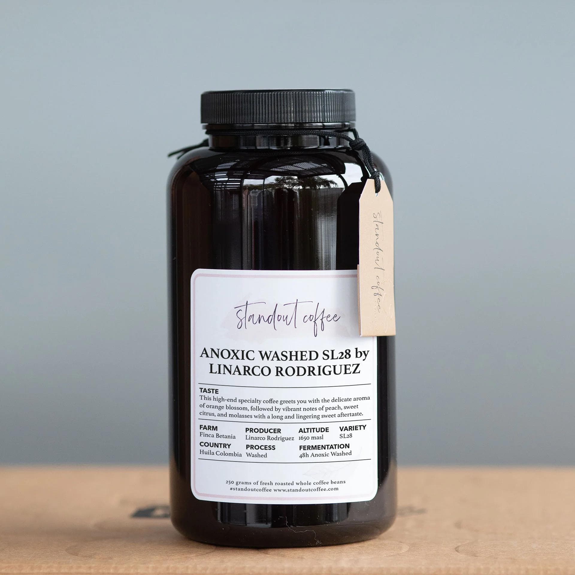 Image of 48h Anoxic Washed SL28 by Linarco Rodriguez - Colombia