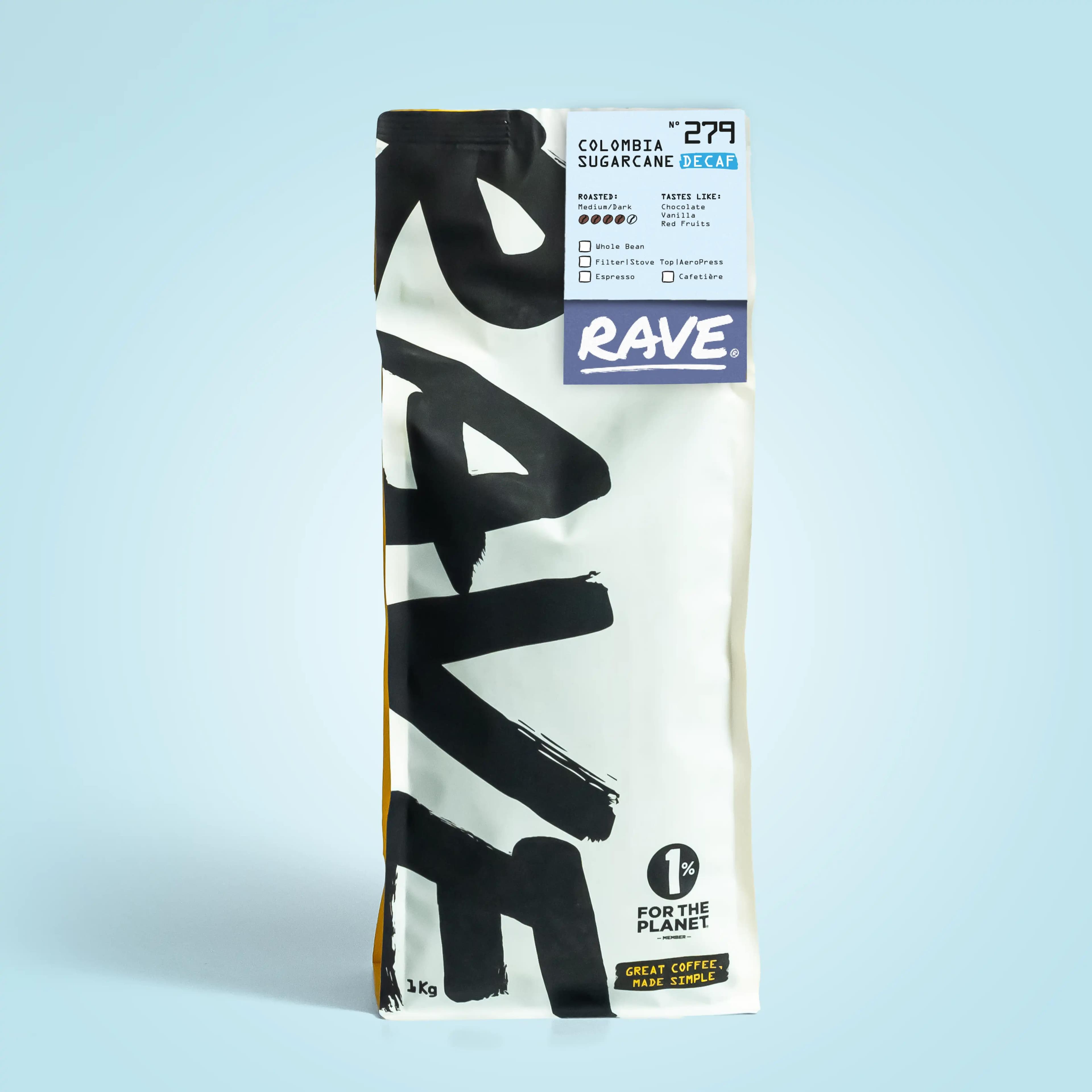 Image of Colombia Sugarcane Decaf N 279