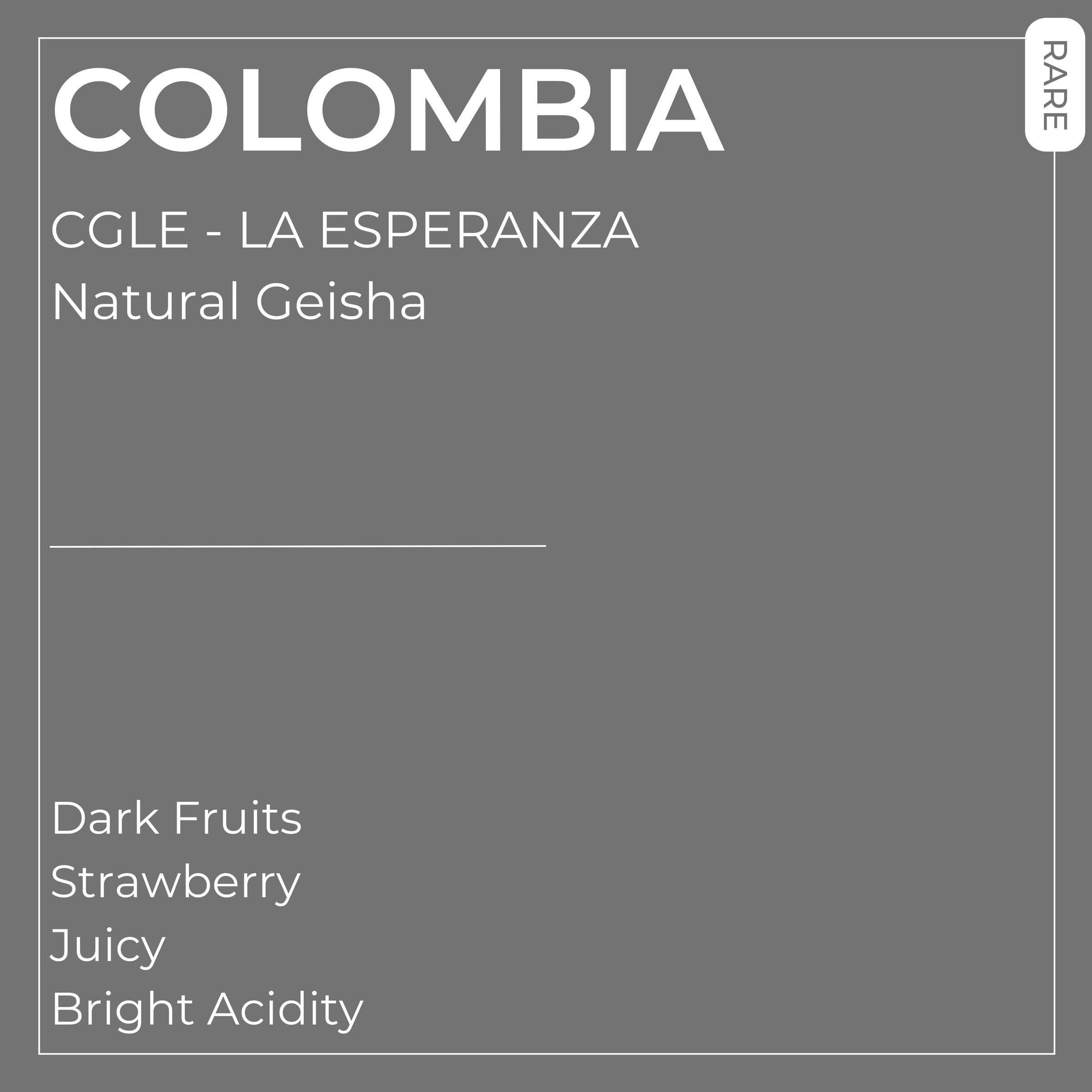 Image of Colombia - CGLE - La Esperanza - Natural Geisha