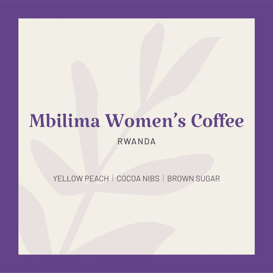 Image of Rwanda Mbilima Womens Coffee