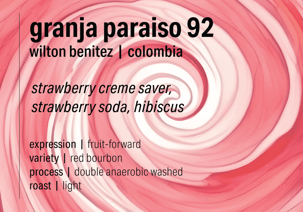 Image of Granja Paraiso 92 - Red Bourbon - Colombia