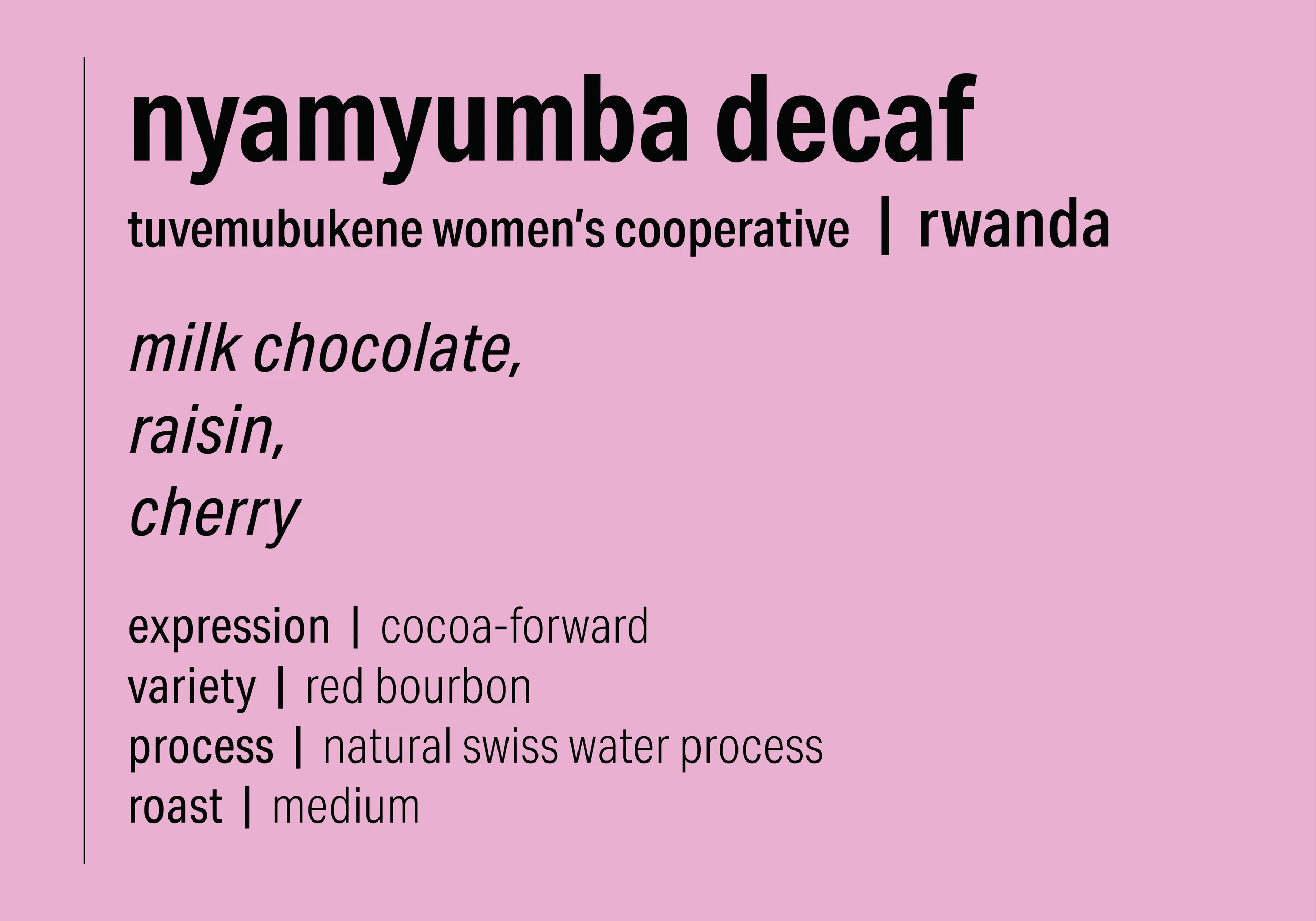 Image of Nyamyumba Decaf - Rwanda