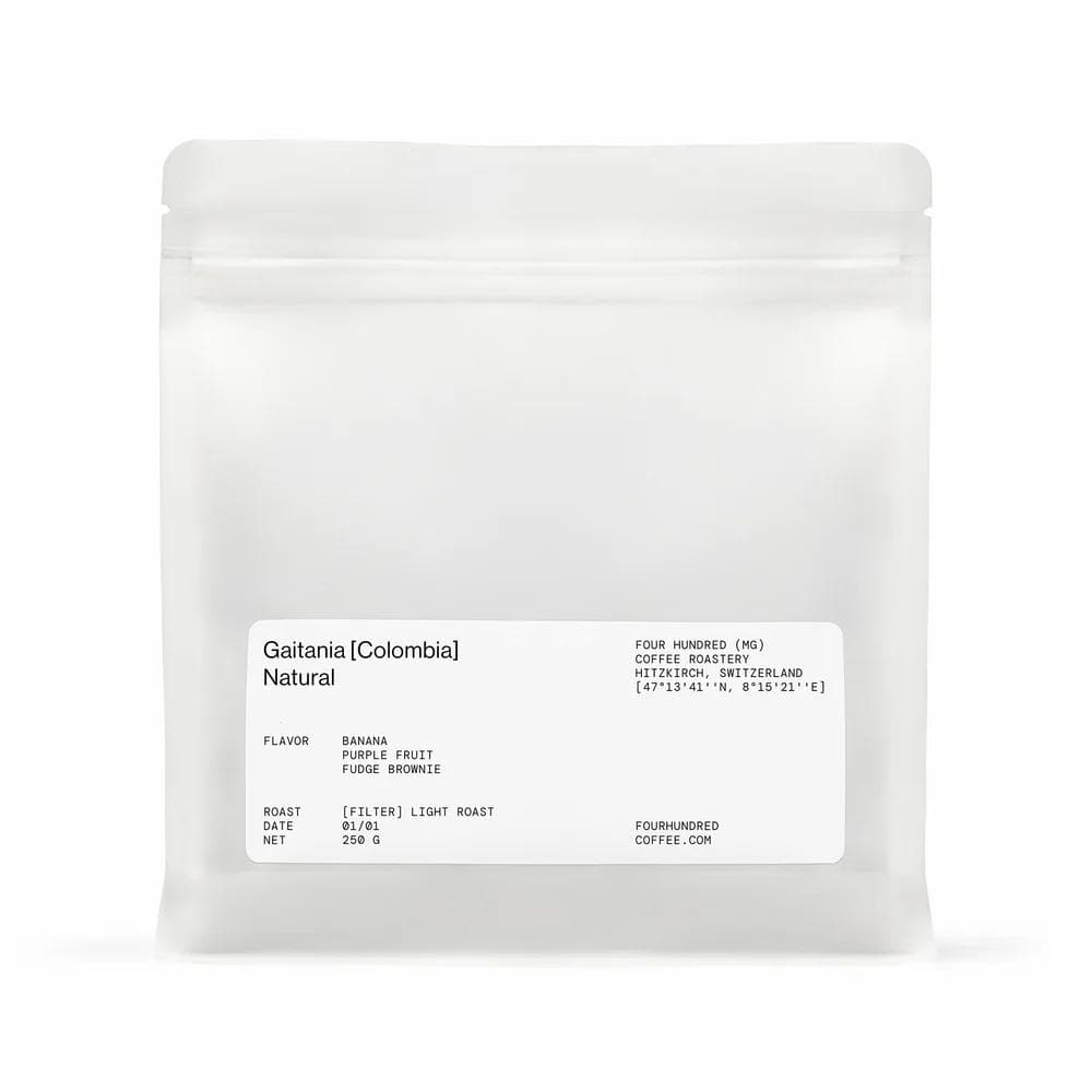 Image of Gaitania - Colombia - Natural - Caturra Typica Castillo Colombia Bourbon