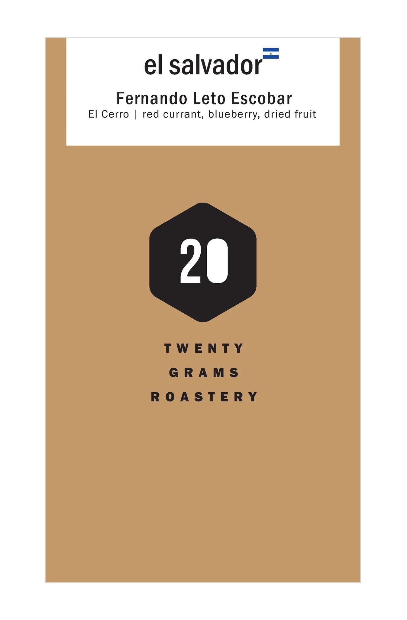 Image of El Cerro - Pacamara Red Honey - Filter