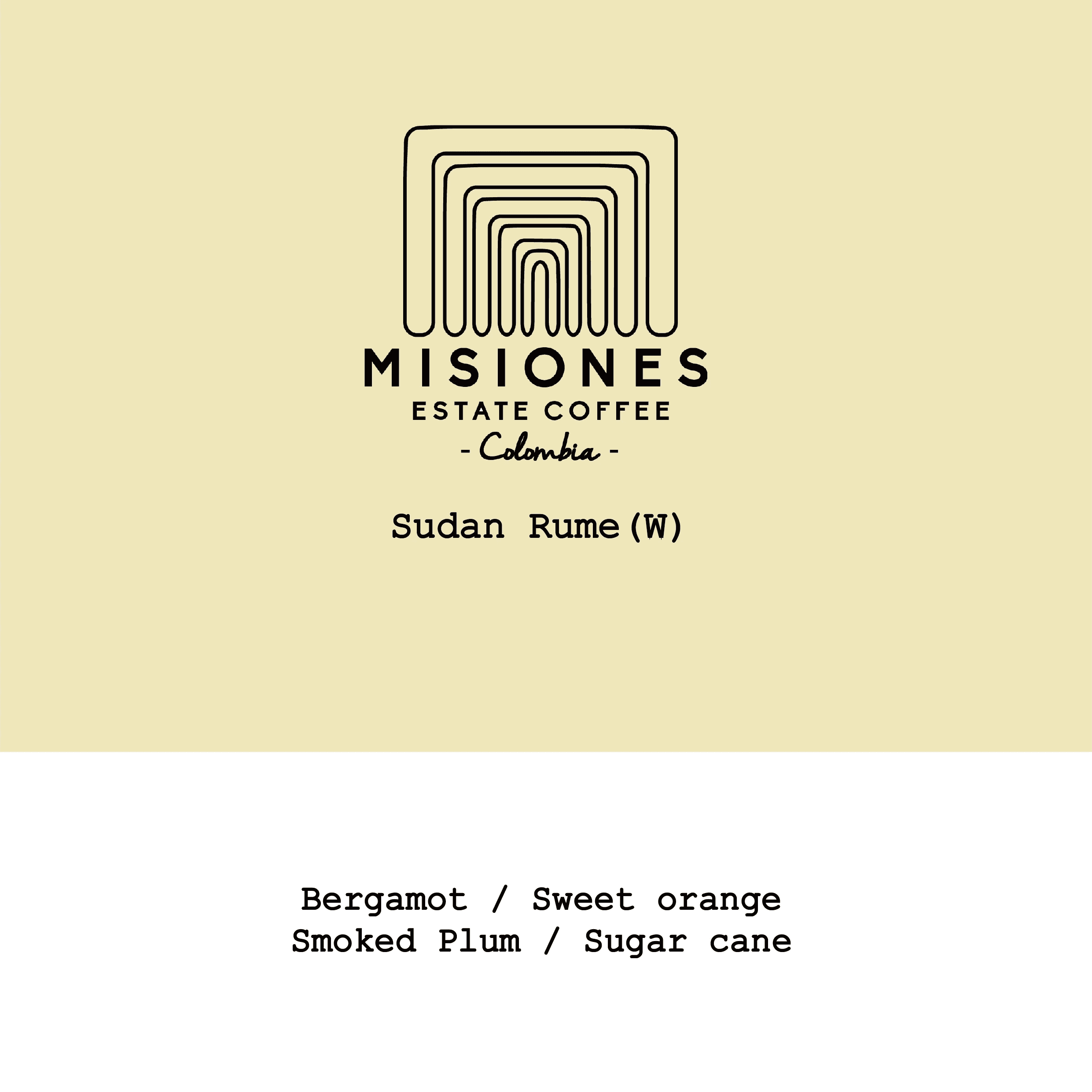 Image of New Crop Colombia Misiones Coffee Farm Sudan Rume Washed