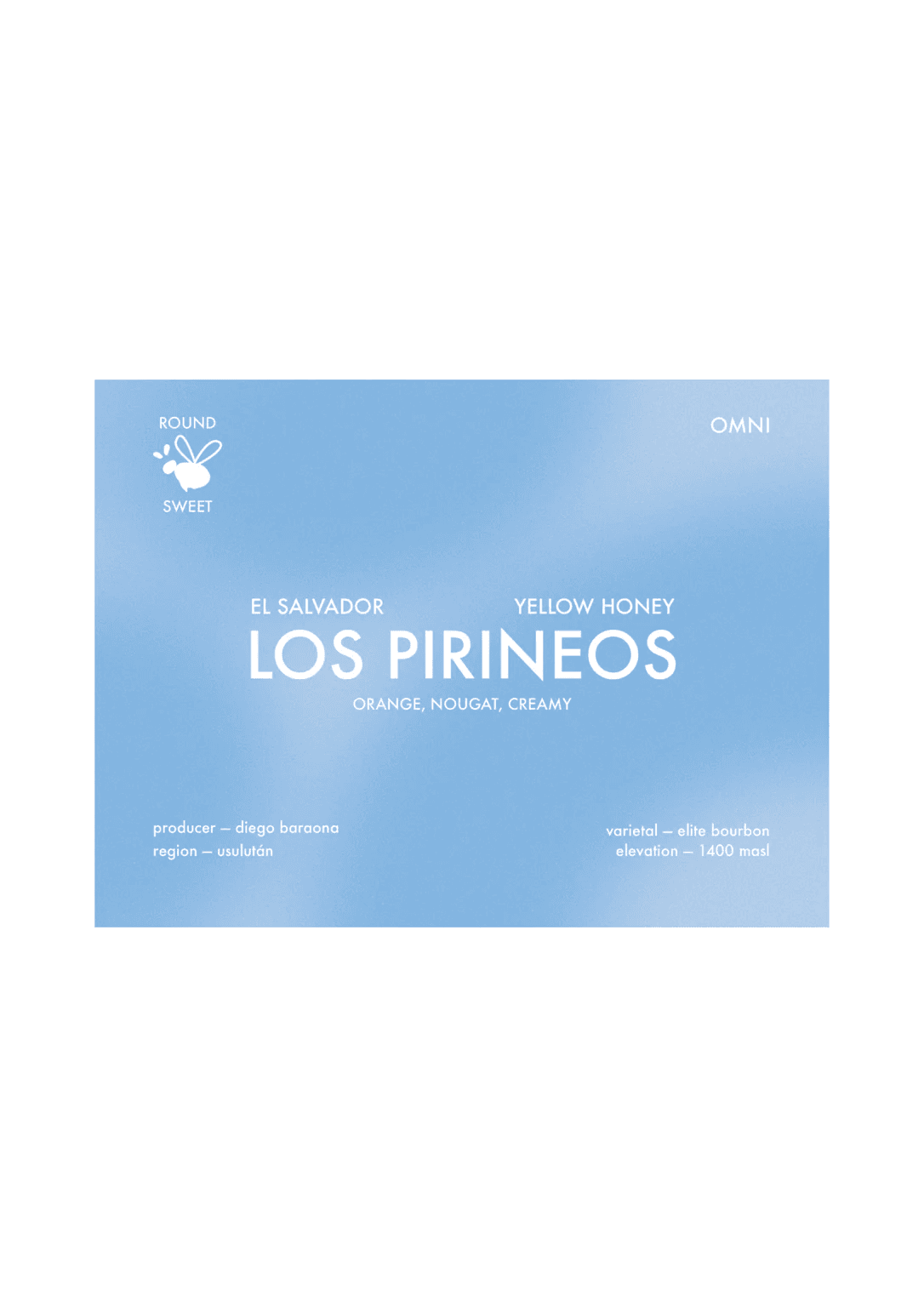 Image of Los Pirineos Elite Bourbon Yellow Honey