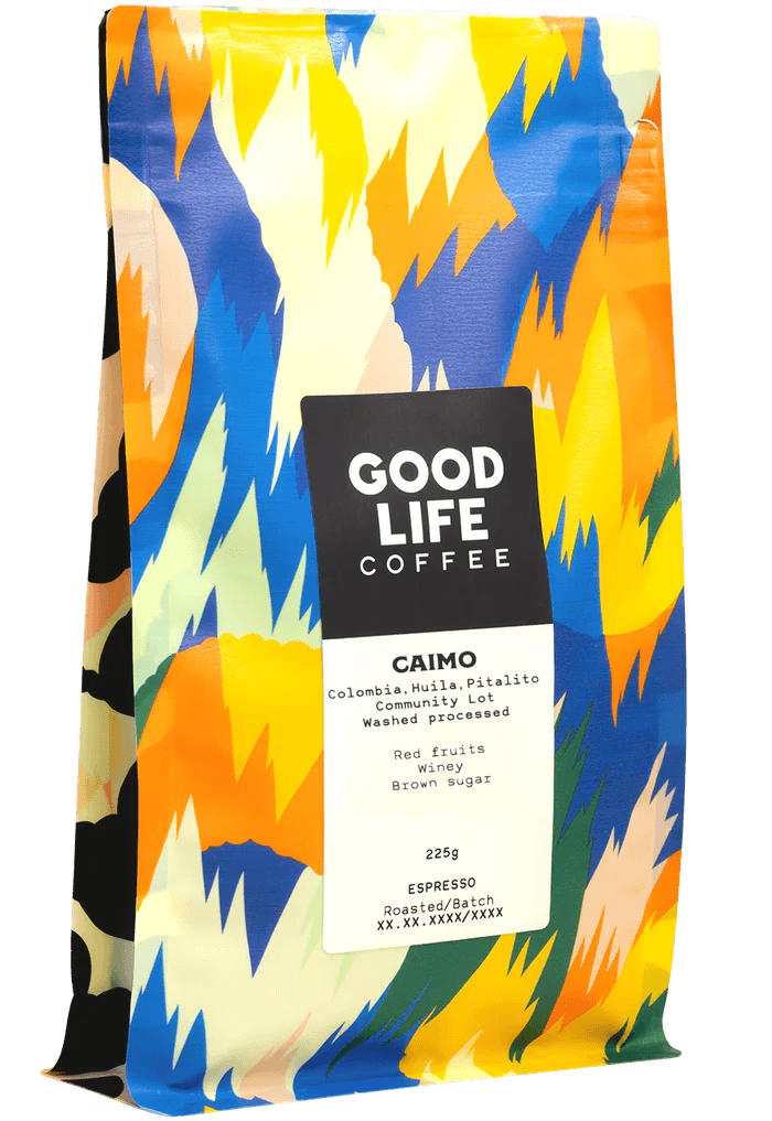 Image of Caimo Colombia - Espresso Dark Drink Coffee