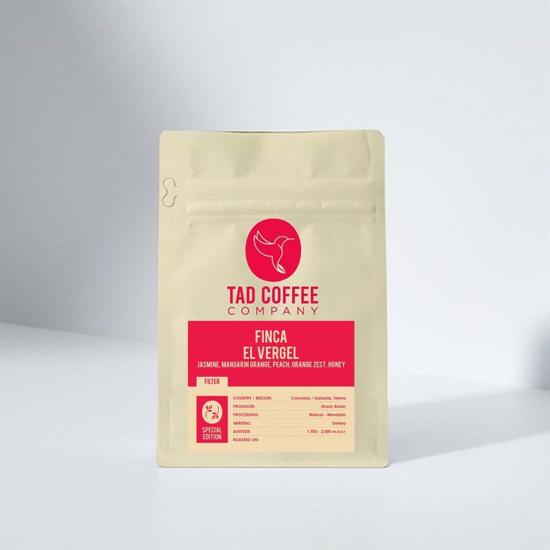 Image of Colombia El Vergel, Natural – Mandarin