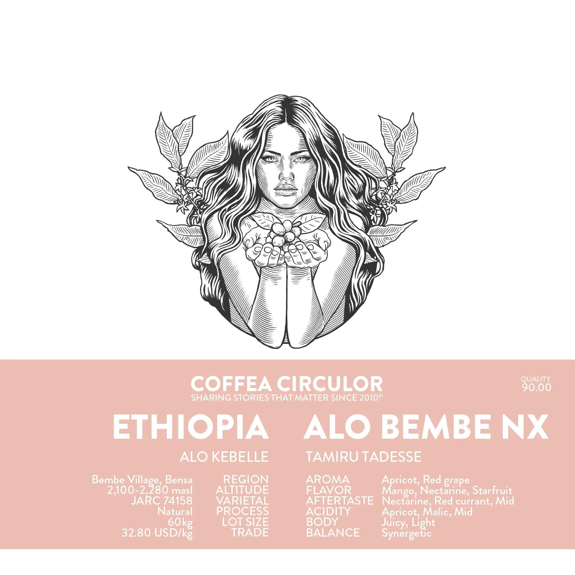 Image of Ethiopia Alo Bembe Natural NX