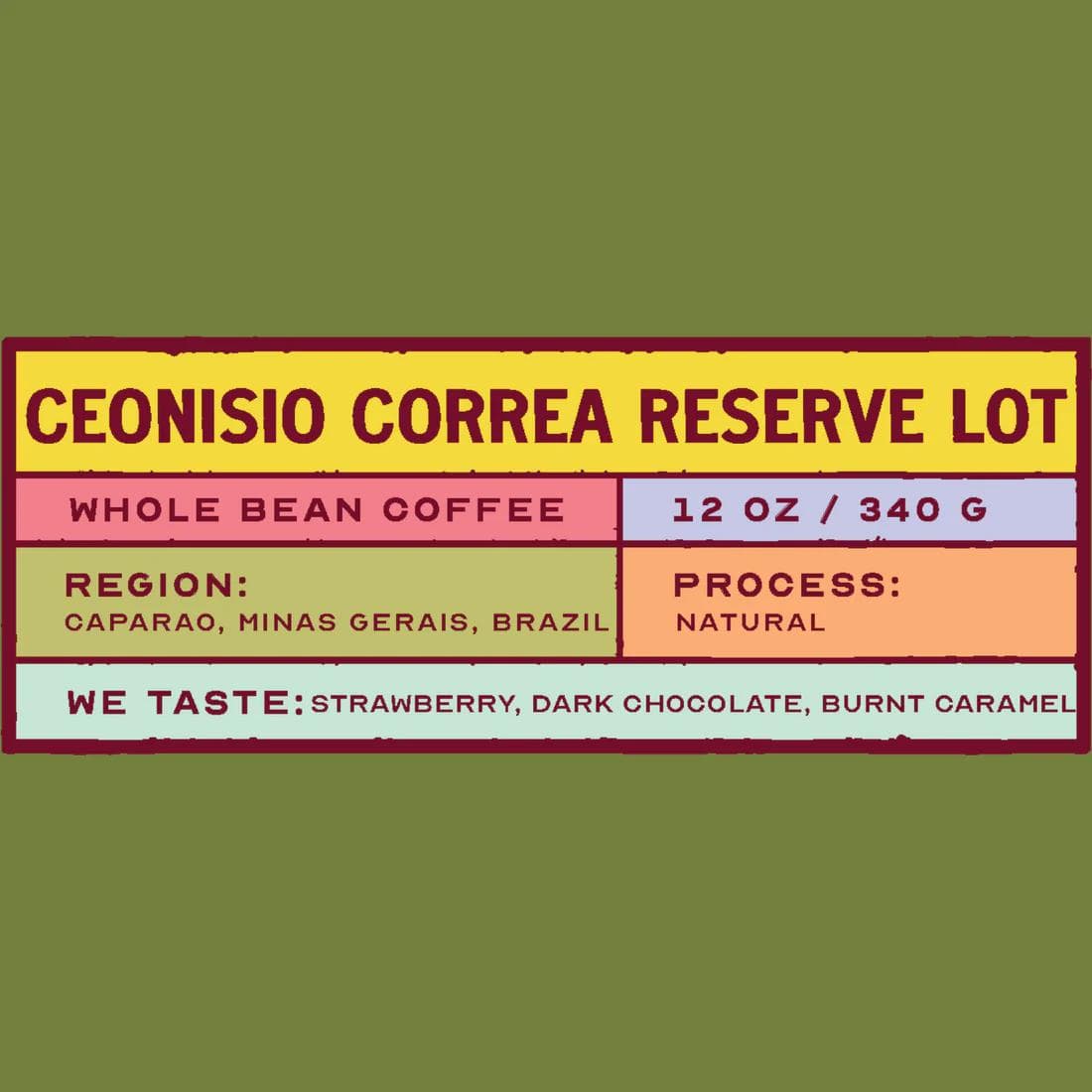 Image of Ceonisio Correa Reserve Lot - Caparao Minas Gerais Brazil