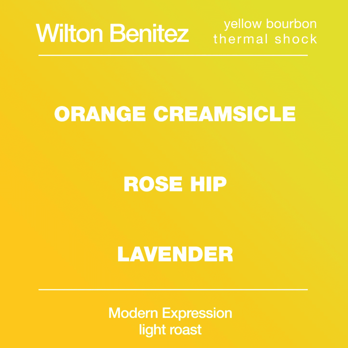 Image of Wilton Benitez Yellow Bourbon