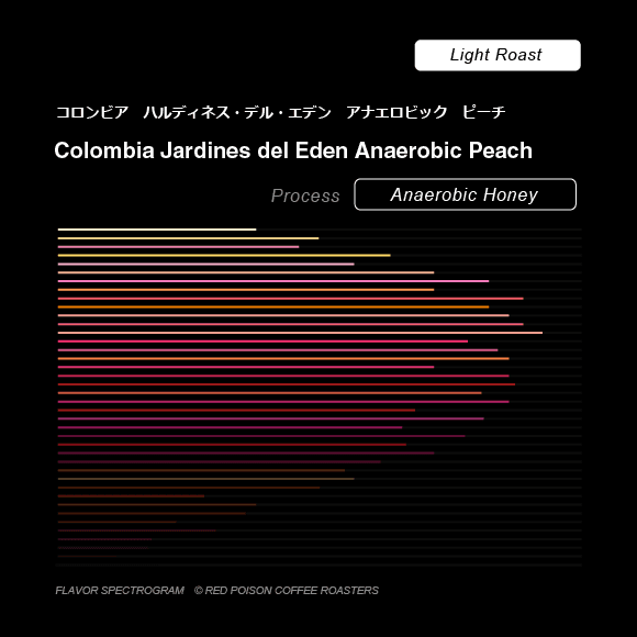 Image of Colombia Jardines del Eden Anaerobic Peach