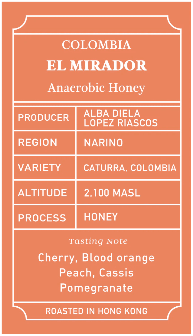 Image of Colombia El Mirador Anaerobic Honey