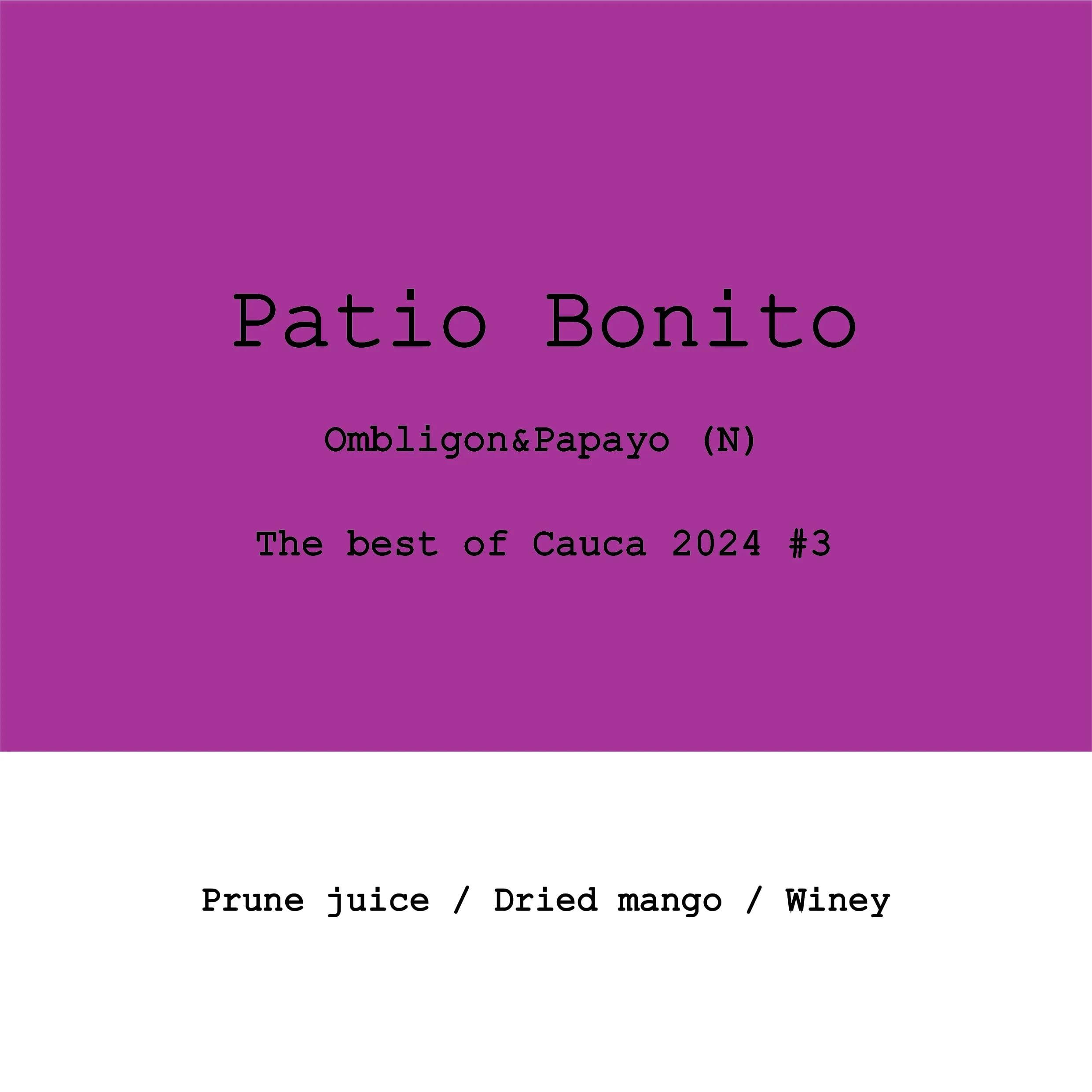 Image of New Crop Colombia Finca Patio Bonito Ombligon Papayo Natural