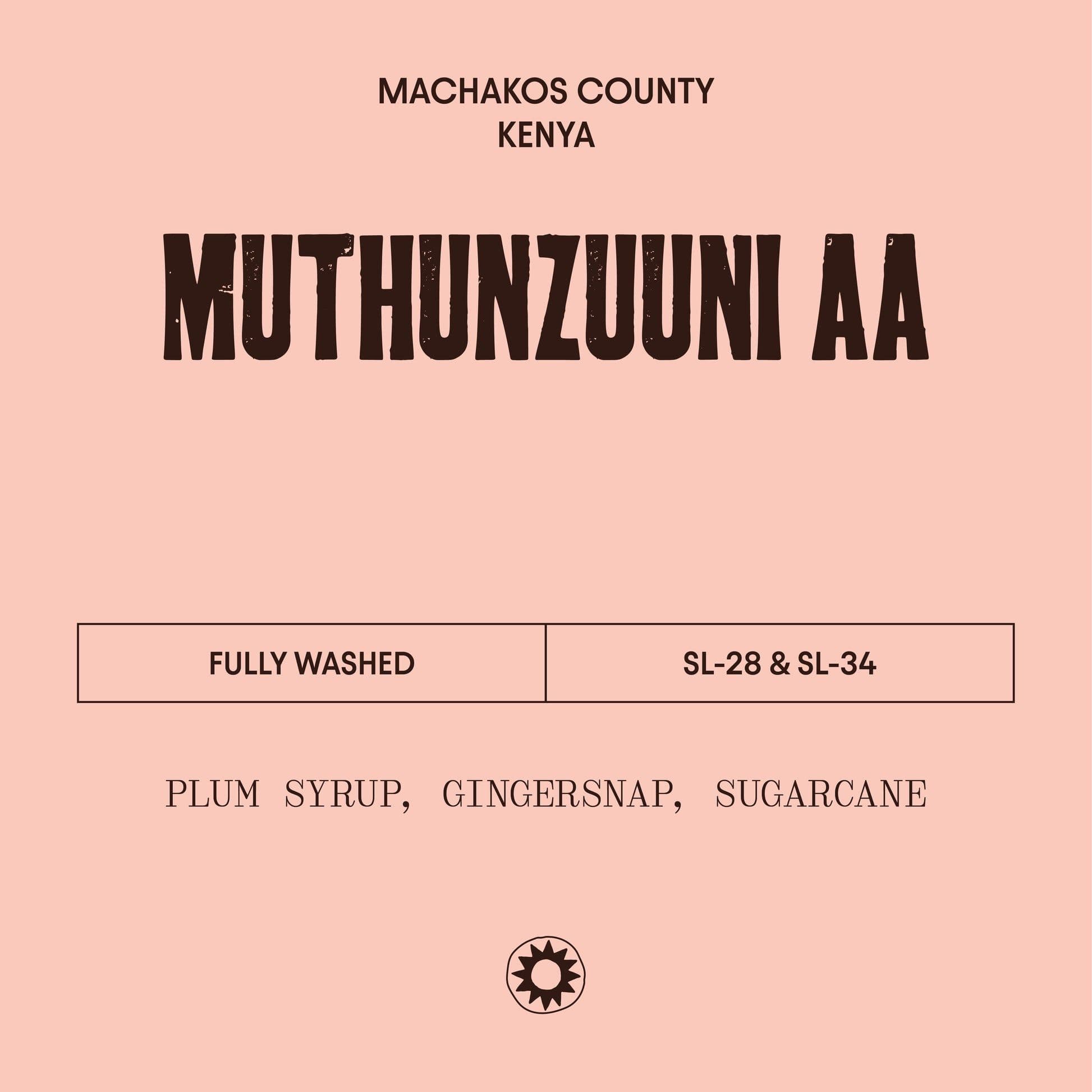 Image of Kenya Muthunzuuni AA