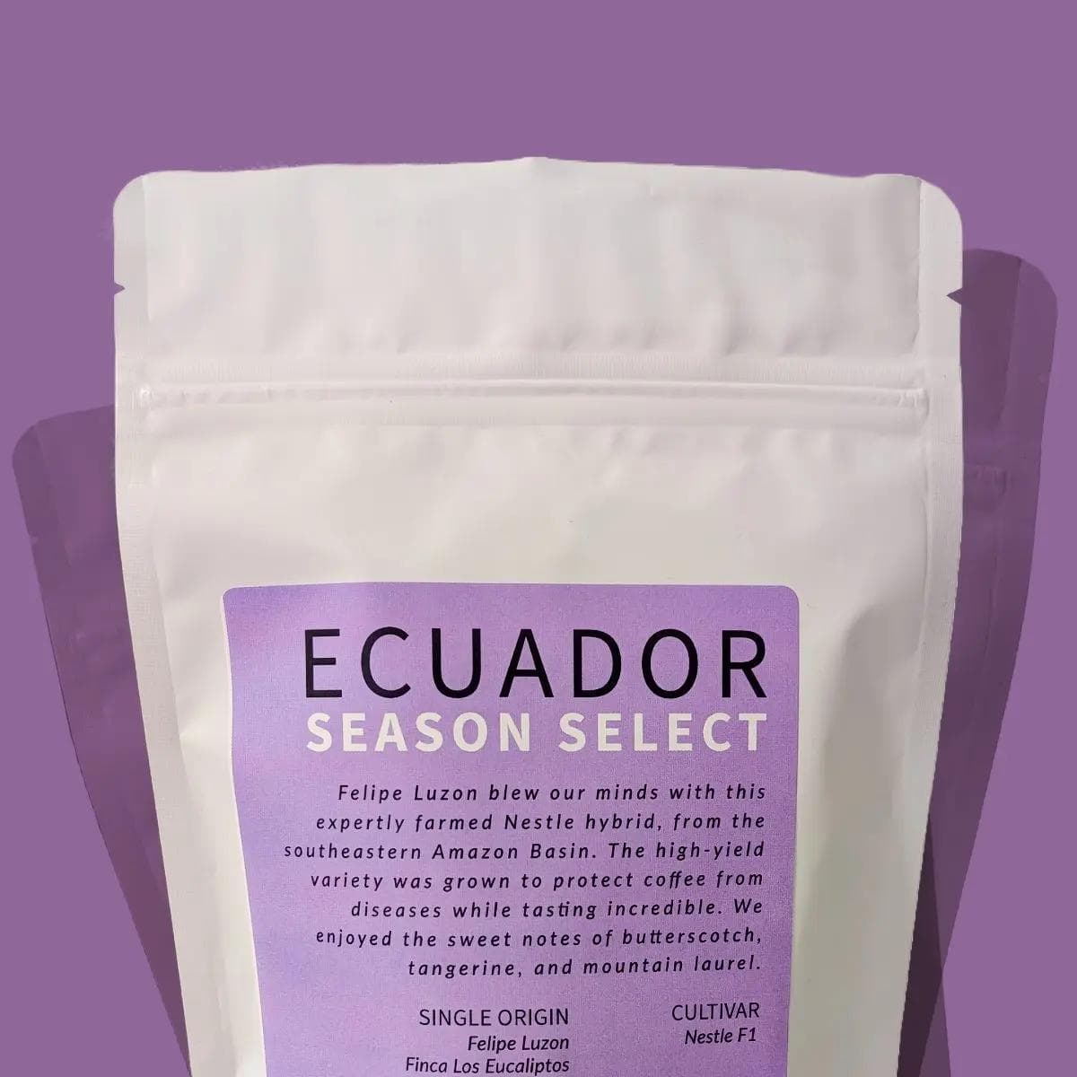 Image of Ecuador Coffee Felipe Luzons Nestle F1