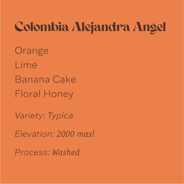 Image of Colombia Alejandra Angel Typica