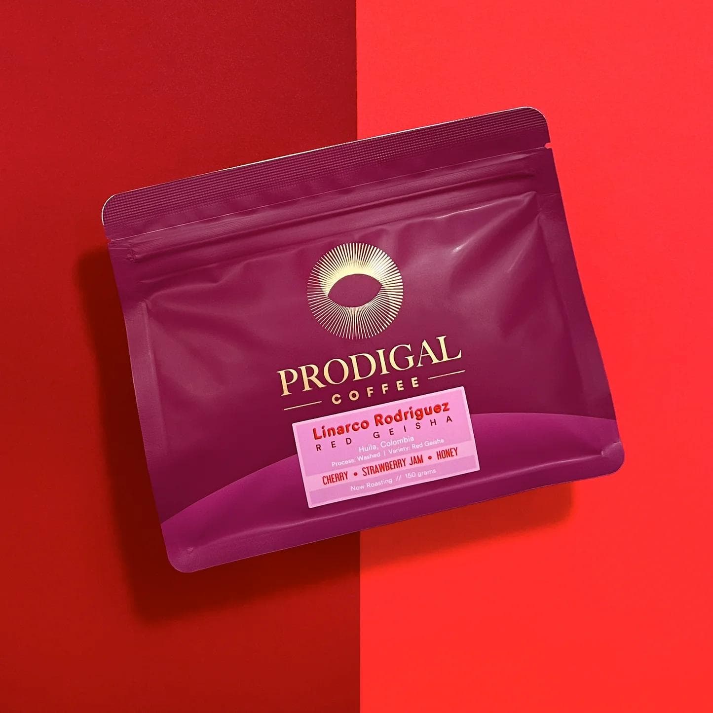 Image of Linarco Rodriguez Red Geisha Colombia washed