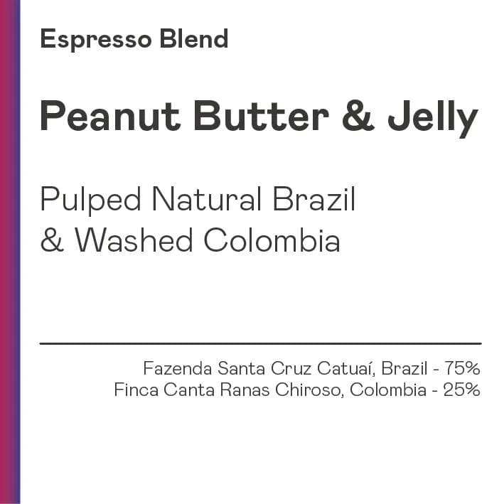 Image of Peanut Butter Jelly Espresso Blend