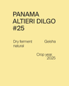 Image of Panama Altieri Dilgo 25 Geisha Natural