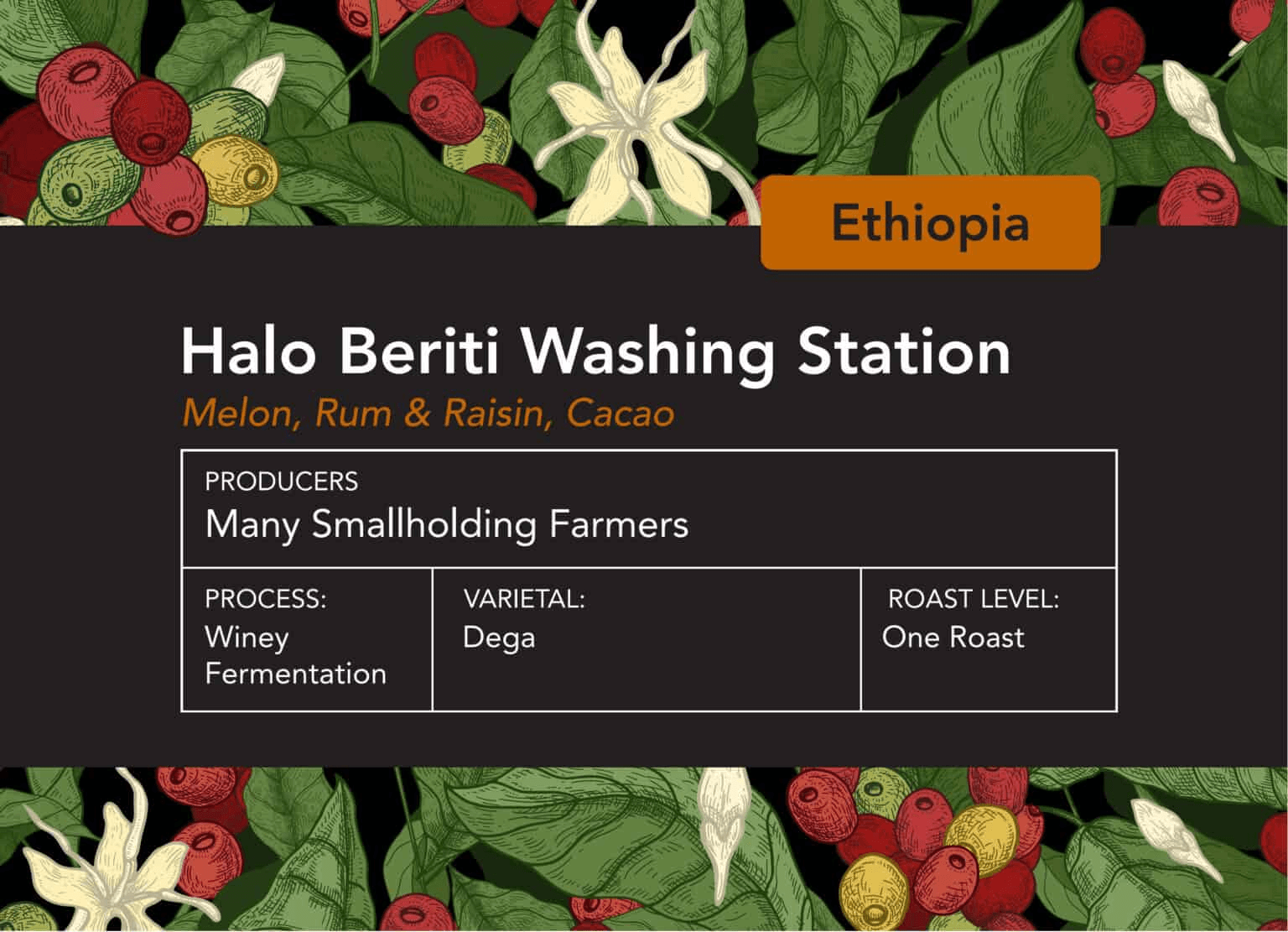 Image of Ethiopian Halo Beriti One Roast