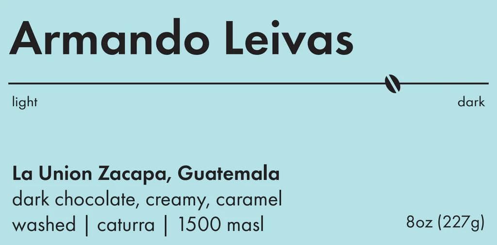 Image of Armando Leivas - Guatemala Dark-Roast