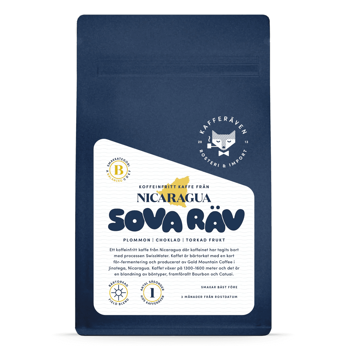 Image of Sleeping Fox - Decaf Coffee from Nicaragua