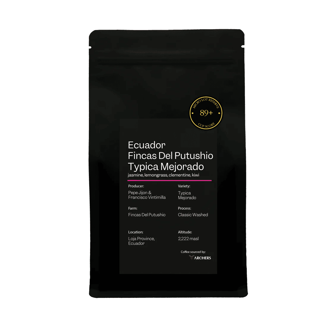 Image of Ecuador - Typica Mejorado Fincas Del Putushio