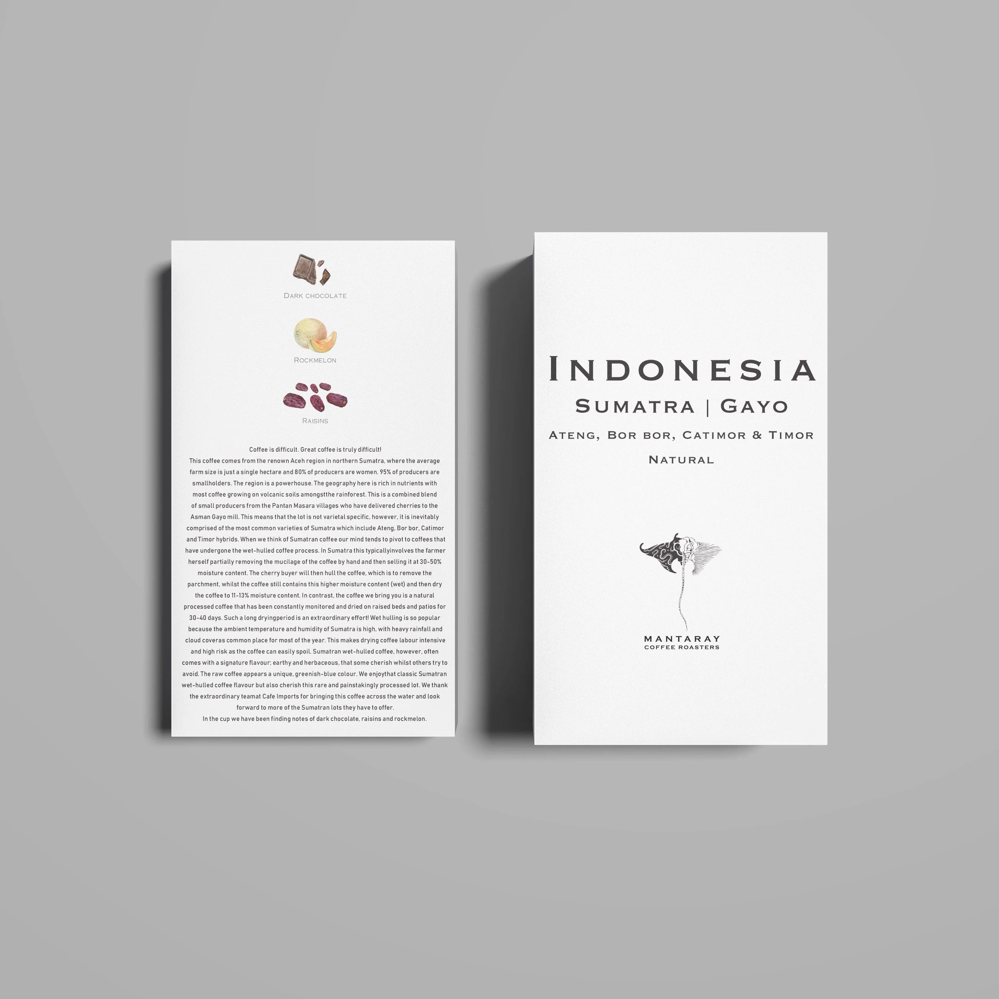 Image of Indonesia Gayo | Sumatra Natural (Single Origin Filter)